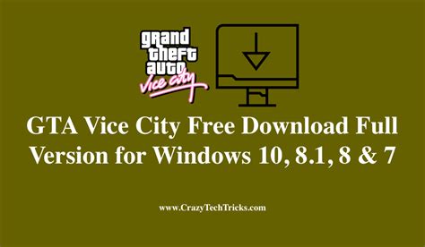 vice city for windows 10.